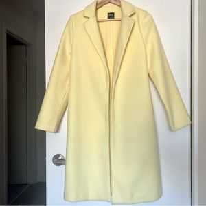 Light Yellow Pea Coat (S)